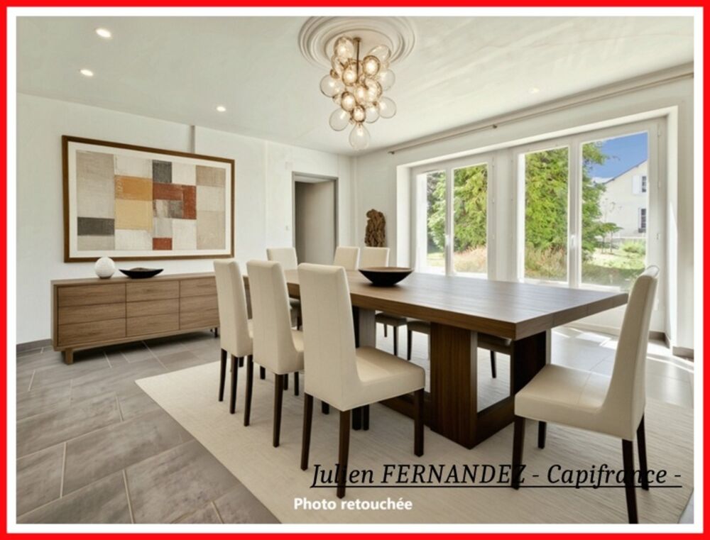 Vente Maison Dpt Vienne (86), à vendre CHATELLERAULT Maison P6 de 146m² - Terrain de 2767m² Chatellerault