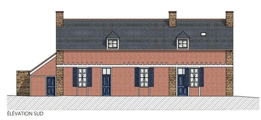 Vente Maison LONGÈRE EN PIERRES À RÉNOVER – FORT POTENTIEL – SAINT-BRIEUC CENTRE Saint brieuc