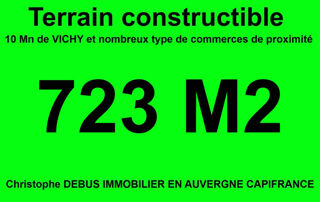  Terrain � vendre 732 m�