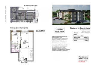  Appartement � vendre 1 pi�ce 29 m�