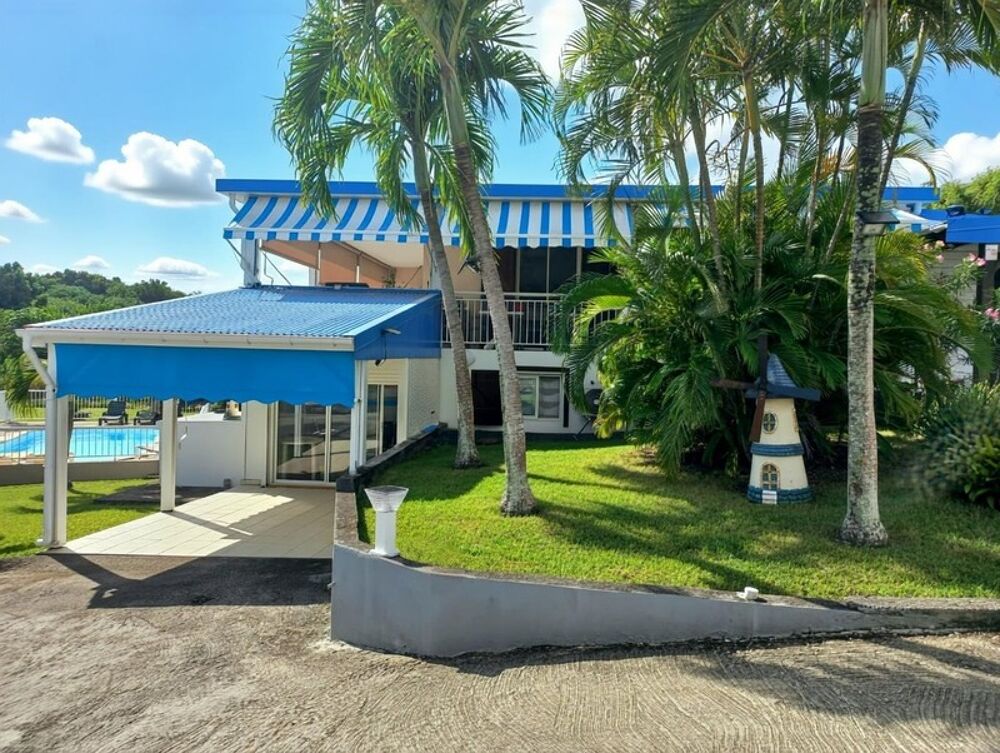 3 villas ou Gites à vendre à ANSE BERTRAND (971),piscine, 2000M2 terrain, proches plages