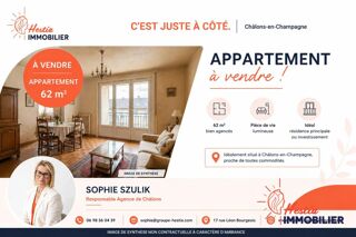  Appartement à vendre 4 pièces 62 m²