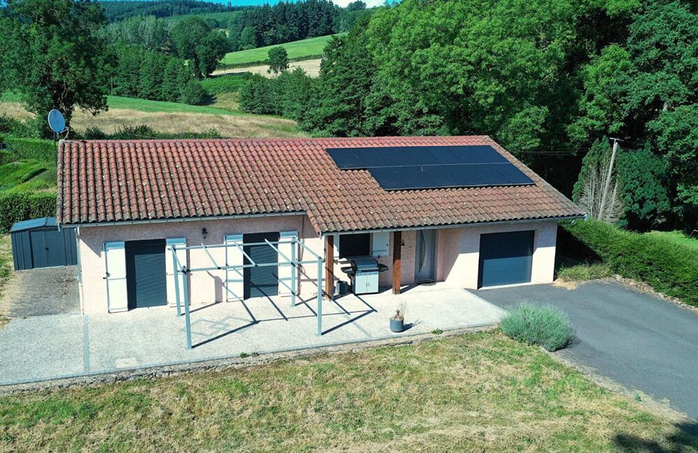 Villa de plain-pied sur terrain plat