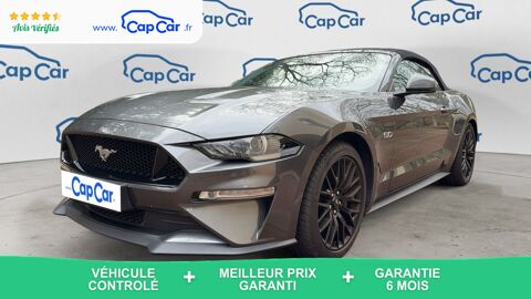 Ford Mustang Cabriolet VI 5.0 V8 450 BVA GT - Automatique 2019 occasion Dourdan 91410