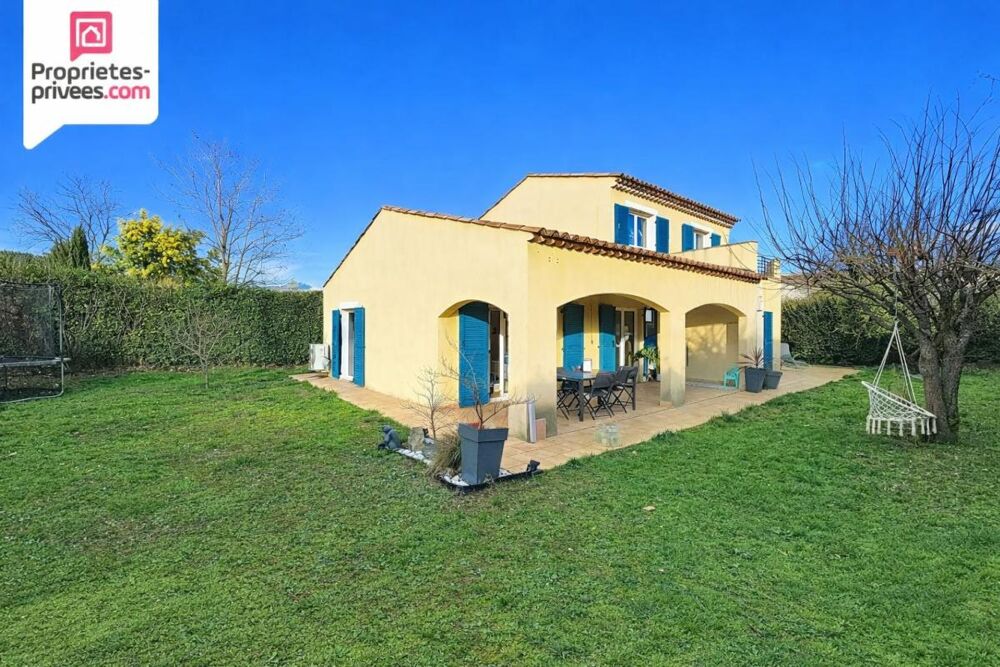 Vente Villa Villa  4 pièces 122 m2 avec double garage et jardin de 600 m2 Saint cezaire sur siagne