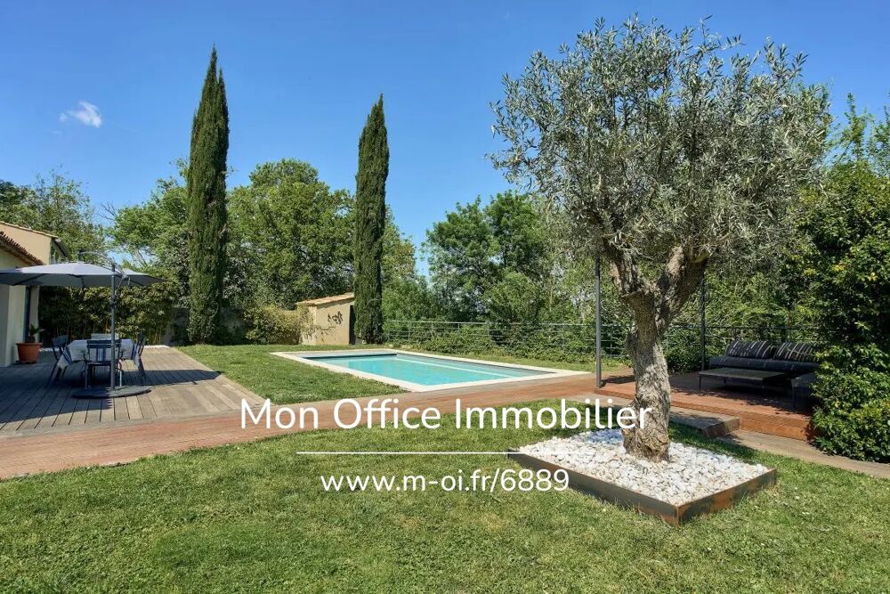 Vente Maison Référence : 6889-VCL - Contemporaine élégante - Jardin clos et arboré avec piscine - Proche AIX EN PROVENCE Le puy sainte reparade