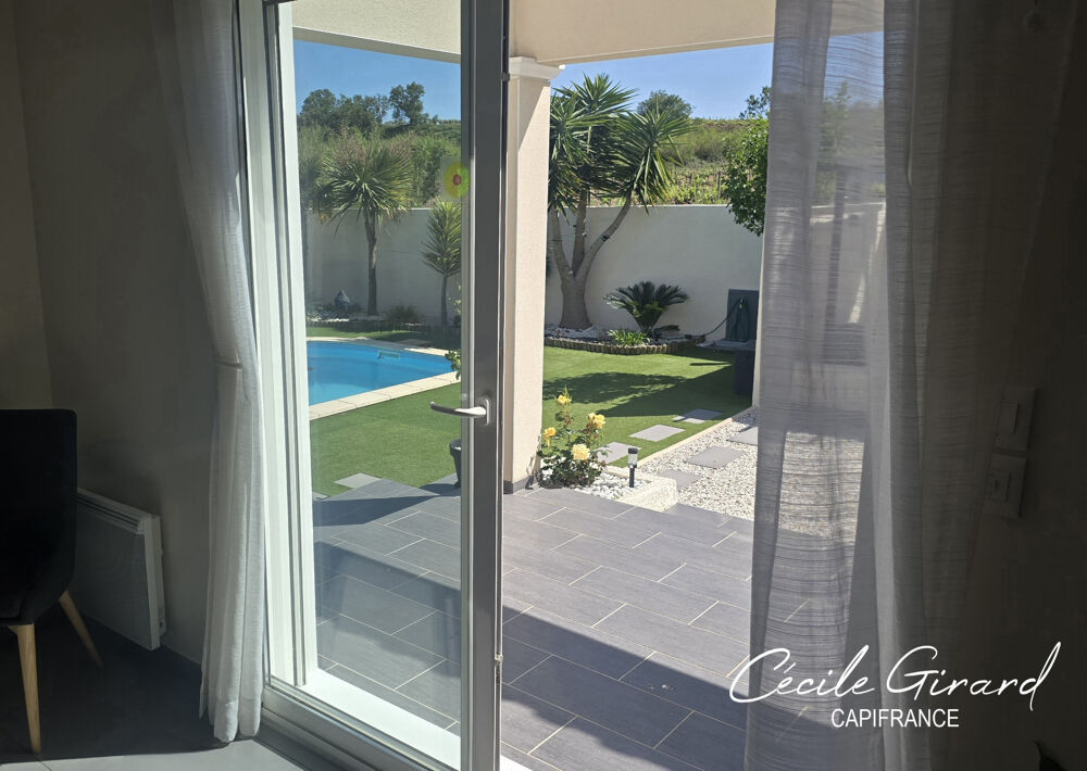 Exclusivité ! Maison à vendre 5 pièces SAUVIAN (34) piscine, garage, sans vis à vis, proche de la mer