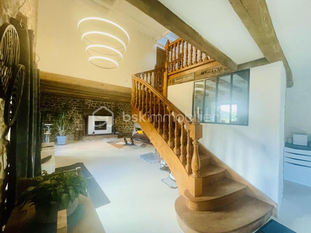 Vente Maison À VENDRE – MAGNIFIQUE LONGÈRE EN PIERRE À QUÉVERT (22) AUX PORTES DE DINAN Quevert
