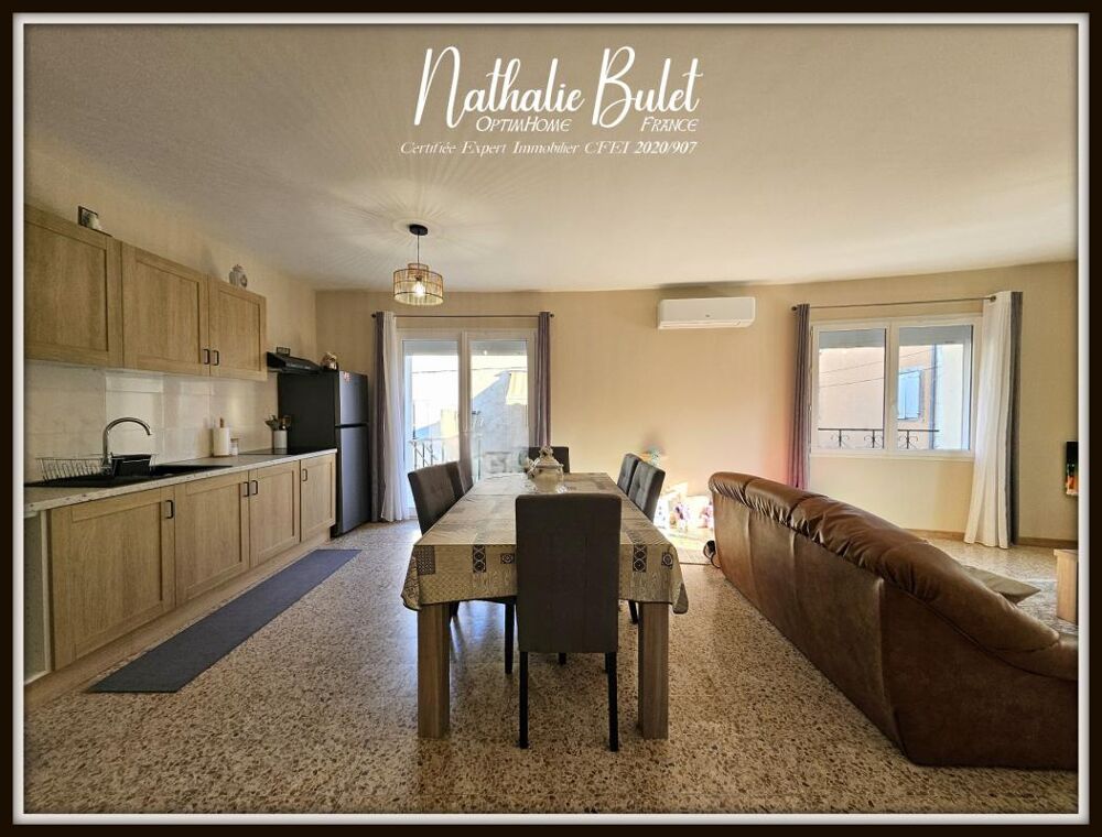 MAISON DE VILLAGE RÉNOVÉE À NEUF  DPE B  87 M² HABITABLES  GARAGE DE 80 M²  SAINT-CHINIAN