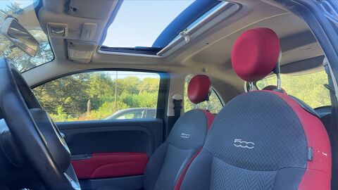 500 0.9 Rosso Amore Editions - Toit ouvrant 2016 occasion 06800 Cagnes Sur Mer