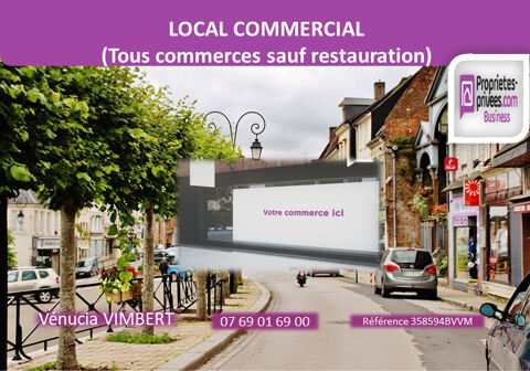 76 AUMALE - LOCATION, LOCAL COMMERCIAL 70 m² 600 76390 Aumale