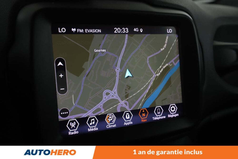 Renegade 1.3 Turbo T4 PHEV 4xe S AT6 240 ch 2021 occasion 92130 Issy-les-Moulineaux