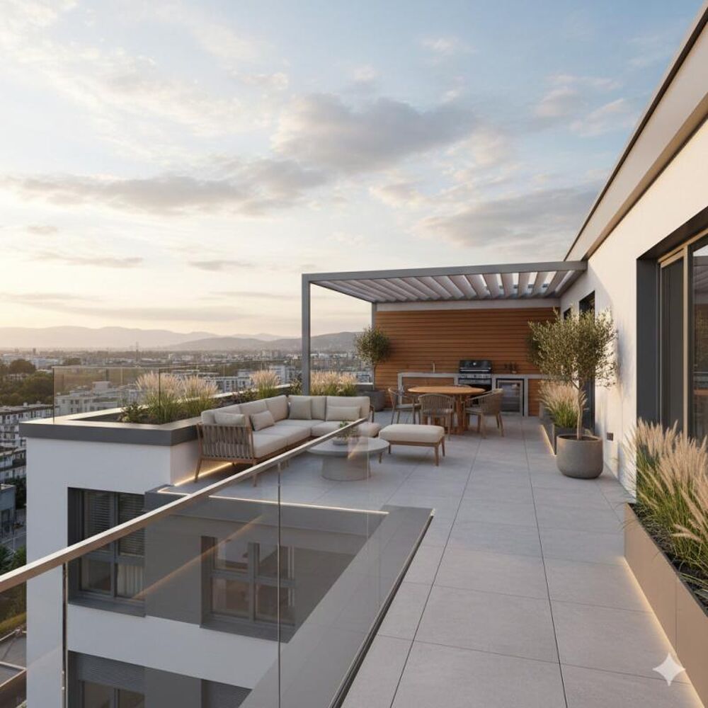 **RARE - DERNIER ETAGE + TERRASSE 130m2 + Parking -Proche Gare et forêt