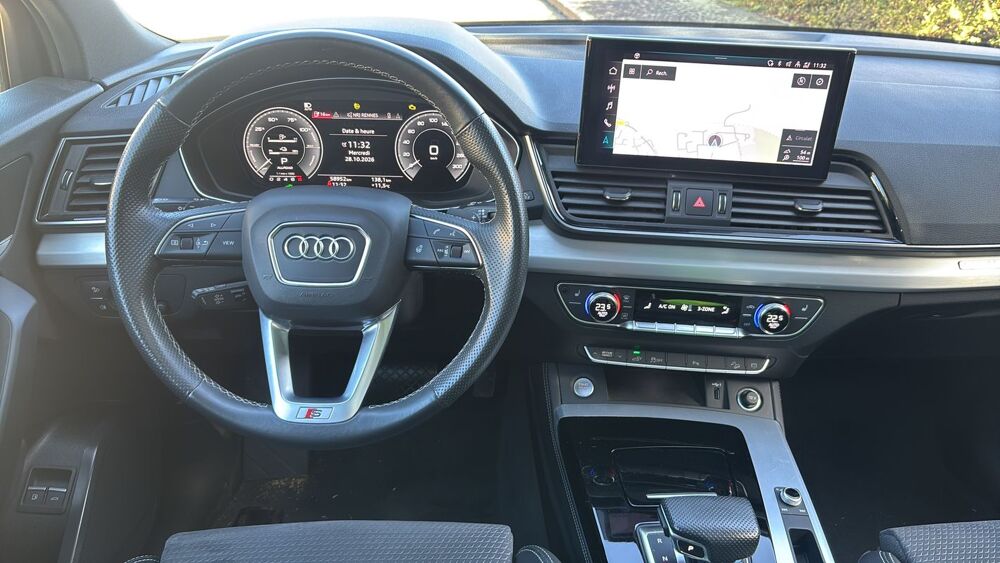 Q5 II 50 TFSIe 299 Hybrid Quattro S-Tronic7 S-Line - Automatiqu 2021 occasion 35160 Montfort Sur Meu