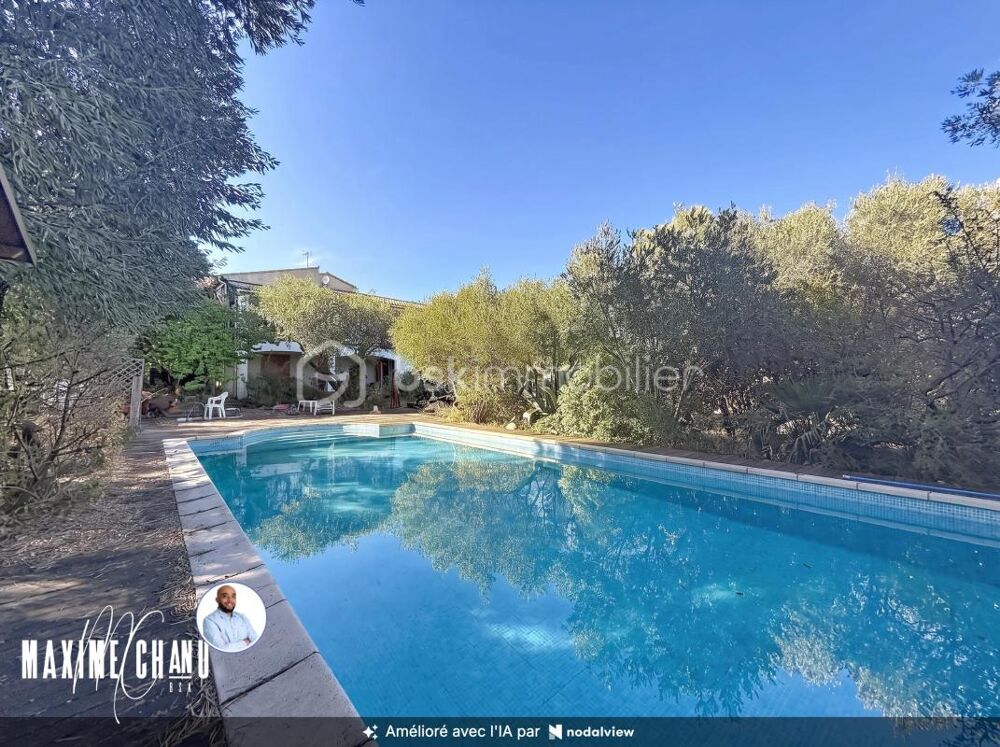 Maison de 150 m² sur parcelle de 2 200 m²  Cournonterral  Calme et sans vis-à-vis