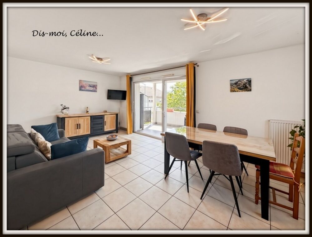 Vente Appartement Appartement à vendre 3 pièces 58 m² avec terrasse de 16 m² CHAMBERY (73) Chambery