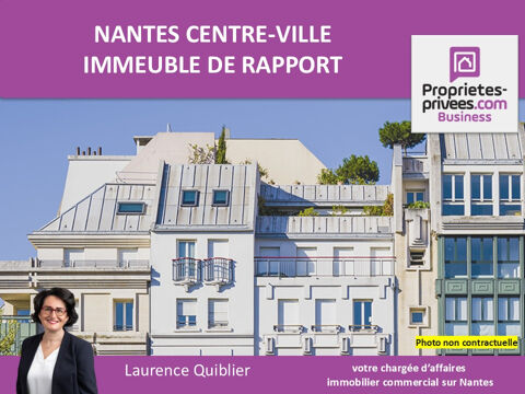 44000 NANTES - IMMEUBLE MIXTE LOUE, COMMERCES ET LOGEMENTS, CENTRE VILLE 2829276 44000 Nantes