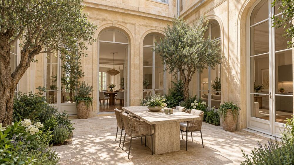 Vente Appartement BORDEAUX CHARTRONS - T4 D'EXCEPTION DE  151 m² AVEC JARDIN INTERIEUR Bordeaux