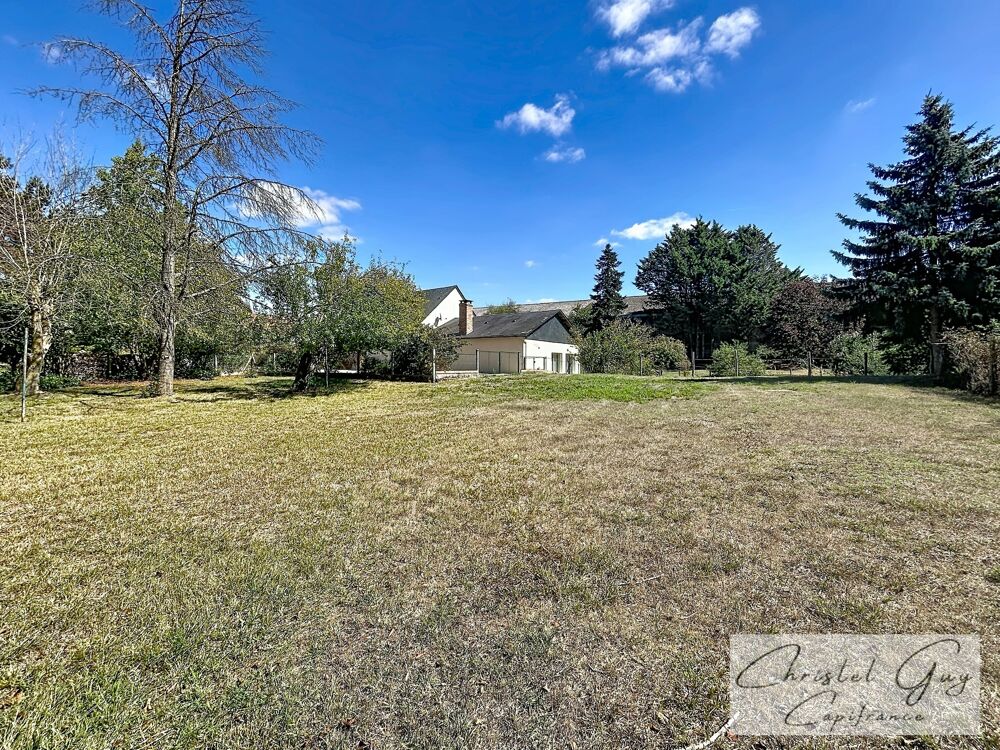 Vaas (72500) Maison sans vis à vis de 194m² sur 6500 m² de terrain, étang, garage, annexe aménageable