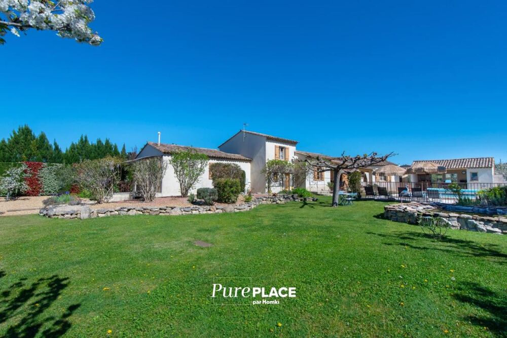 Vente Maison Mas provençal d'exception – Vue sur le Luberon – Environnement confidentiel Cavaillon
