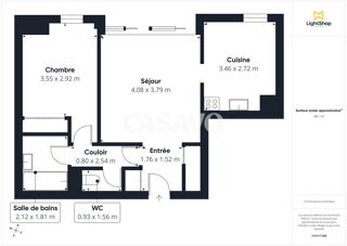  Appartement � vendre 2 pi�ces 48 m�