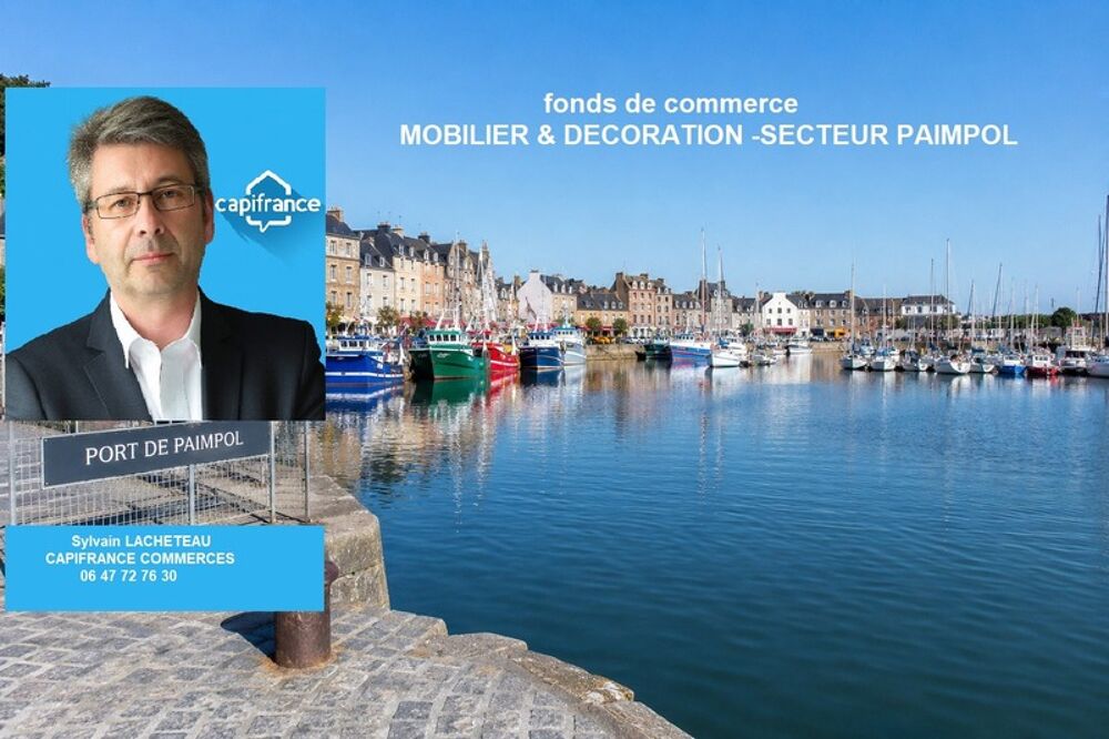   SECTEUR PAIMPOL- FONDS DE COMMERCE MOBILIER-DECORATION 
