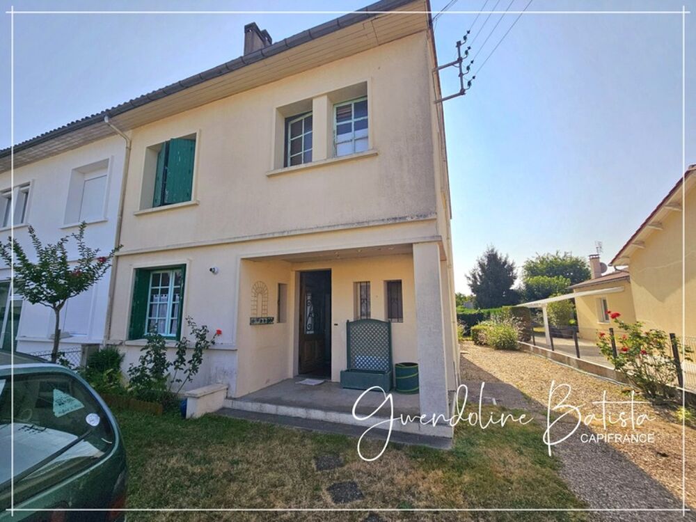 Vente Maison Maison Mitoyenne 95m² - 3 Chambres - Terrain 338m2 - Rive Droite Bergerac Bergerac