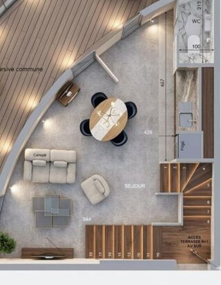  Appartement à vendre 3 pièces 87 m²