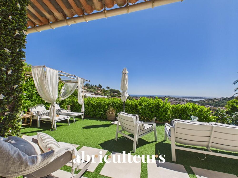 Vente Maison Vue mer panoramique – Maison rénovée de 130 m² – Domaine sécurisé – Vallauris / Hélio Marin Vallauris
