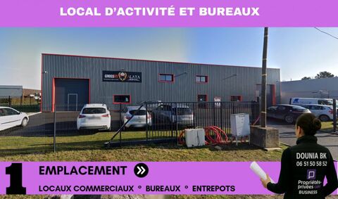 ZAC CREIL - Local d'activit&eacute; avec bureaux en RDC 2400 60100 Creil