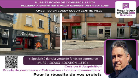   MURS ET FONDS DE COMMERCE - Pizzeria à emporter authentique à fort débit 