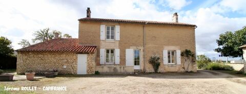 Dpt Vienne (86), à vendre Champigny-En-Rochereau maison en pierre 3 chambres Terrain 1 500 m² 185000 Neuville-de-Poitou (86170)