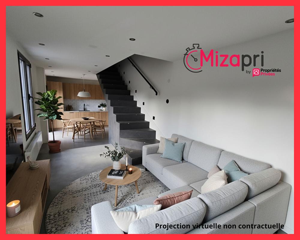 Vente Maison 93370 MONTFERMEIL - Secteur Mairie -Maison 2 pièces 54,34 m² -1 Chambre -Terrasse- Stationnement 1cave - Montfermeil