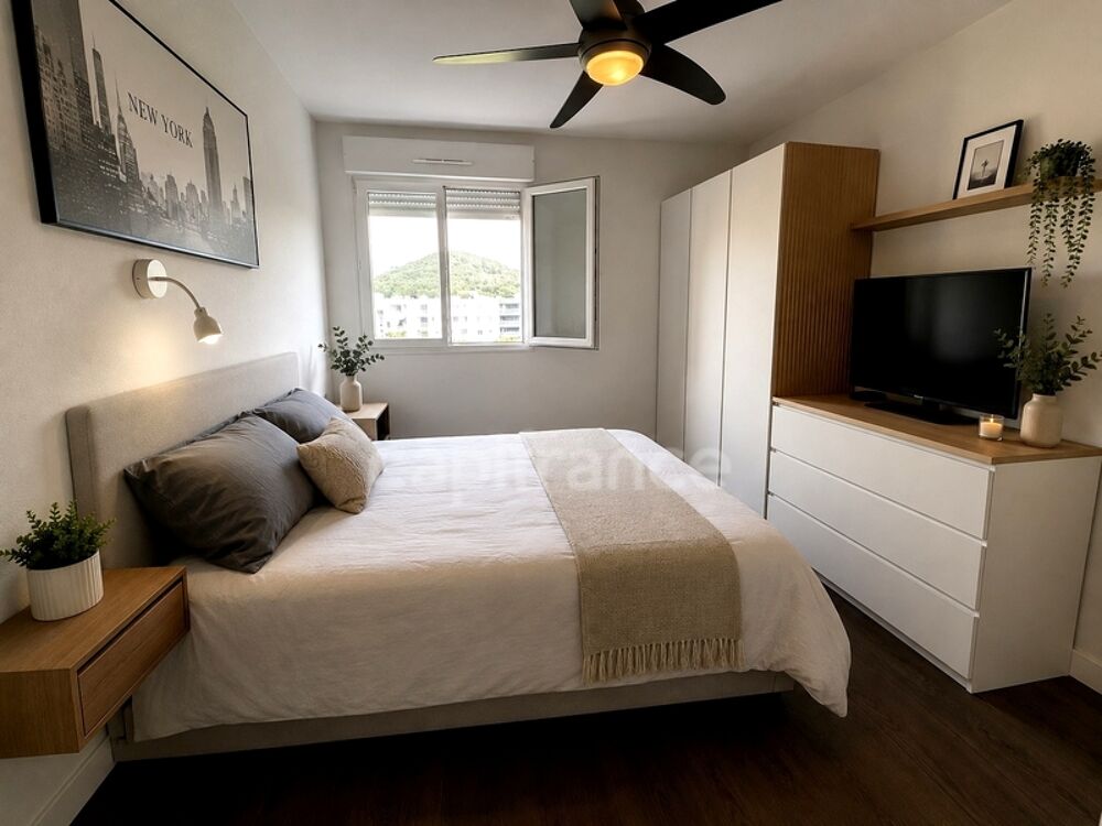 AJACCIO (20), appartement T2, terrasse, vue dégagée, secteur rocade proche commerces