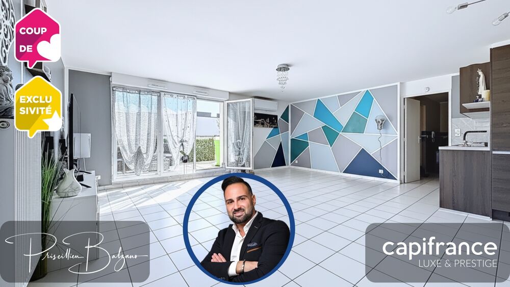 Vente Appartement Appartement à vendre 5 pièces SAINT FONS (69? SAINT-FONS – T5 DERNIER de 104 m² ÉTAGE AVEC TERRASSE 26 m² – RÉSIDENCE RÉCENTE Saint fons