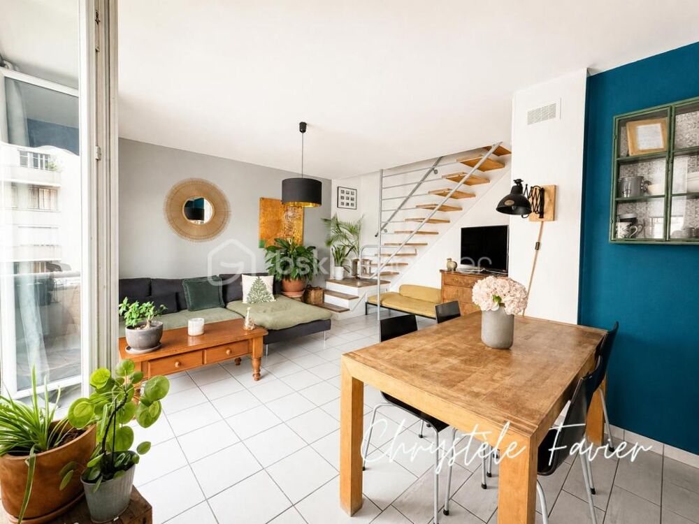 EXCLUSIVITÉ - DUPLEX T3 DE 68 m2 AVEC BALCON, CAVE ET VUE PANORAMIQUE SUR LE VERCORS ET LE GRÉSIVAUDAN
