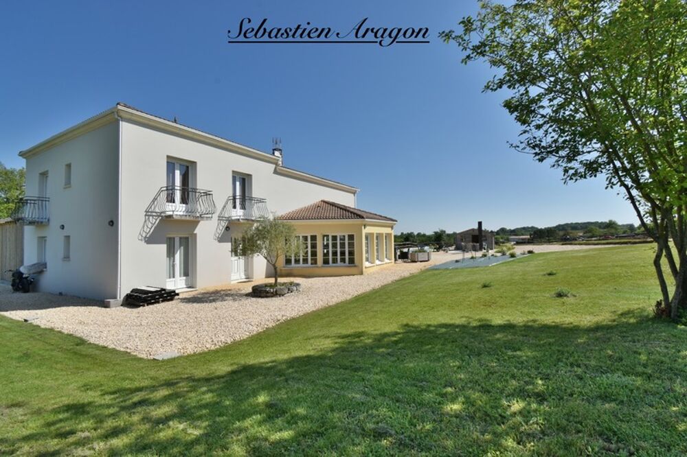 Vente Villa Villa contemporaine 250 m² – 5 chambres – 3 hectares – piscine 18 m – Villeneuve-sur-Lot (47) Villeneuve sur lot
