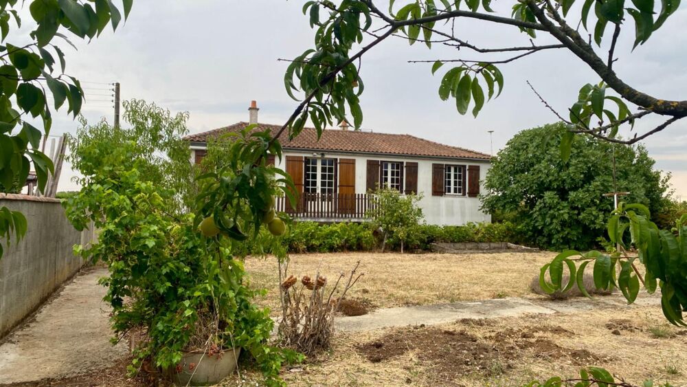 Maison à vendre à Benet (85490) 3 chambres Grand garage pour camping-car
