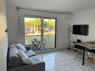  Appartement � louer 1 pi�ce 20 m� Canet en roussillon