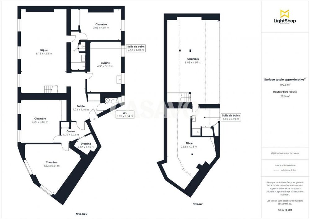  vendre  Duplex/triplex Paris 5