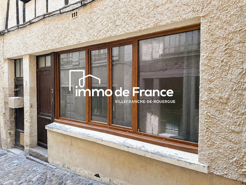 Vente Maison Maison de ville rénovée 100 m² habitables 2 chambres, possible 3 Villefranche de rouergue