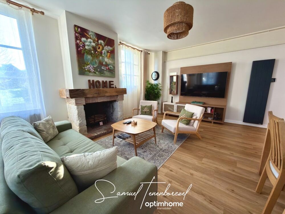 T3 de 72,5 m² en rez-de-jardin  Côte de Grâce, EQUEMAUVILLE (14600)