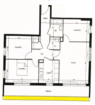  Appartement � vendre 4 pi�ces 80 m�