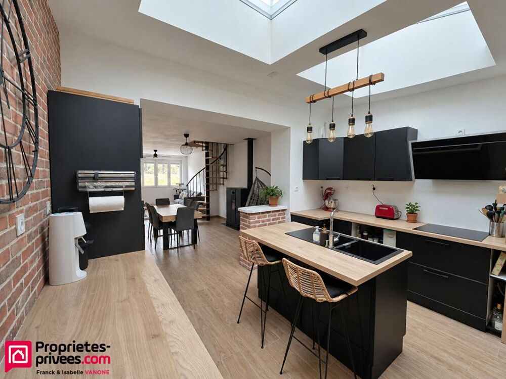 Vente Maison Maison rénovée - 4 chambres - jardin - 100 m2 Perenchies