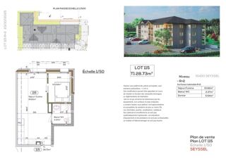  Appartement � vendre 1 pi�ce 29 m�