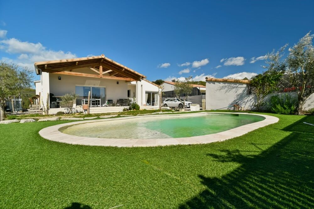 Villa Plain-pied Contemporaine 124m²  Piscine  Terrain 750m²  Aumelas (34)