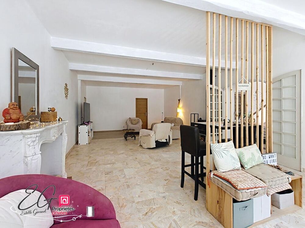 Maison de village avec terrasse, studio indépendant et beau potentiel