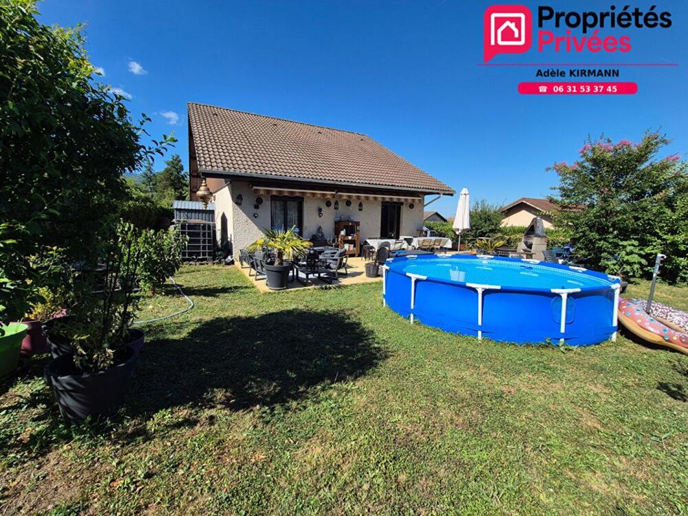 Maison individuelle 128 m² - 4 chambres avec terrain et garage - Collonges (01550) - Pays-de-Gex