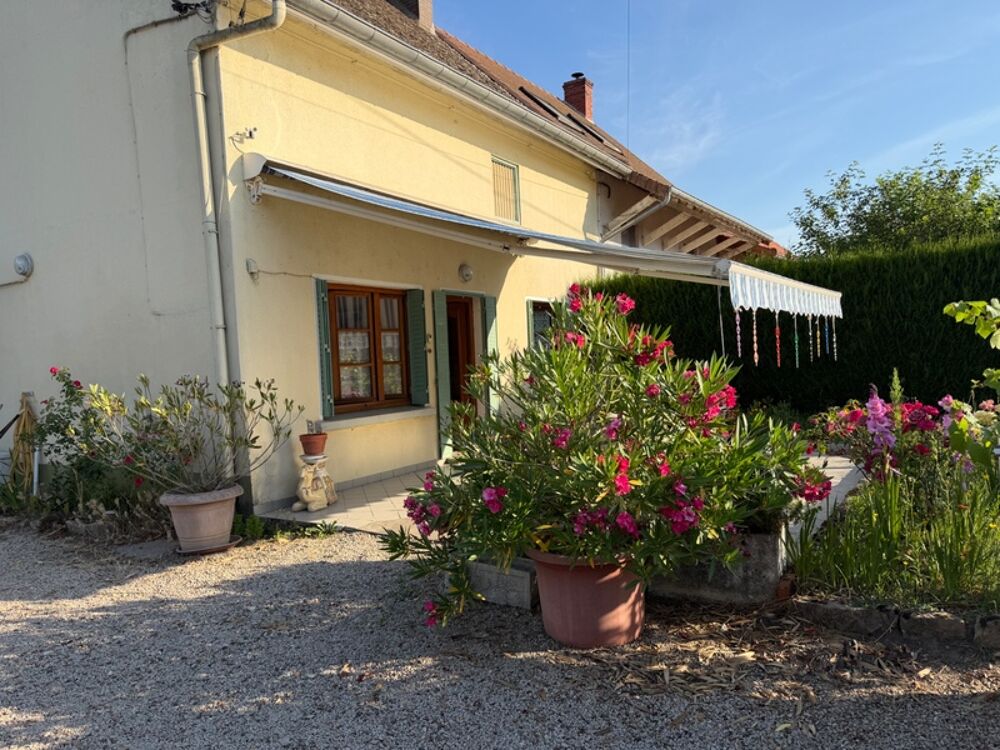 Maison à vendre proche Tournus - Cuisery - 4 pièces-plain-pied- L'ABERGEMENT DE CUISERY (71) à 119 000 €