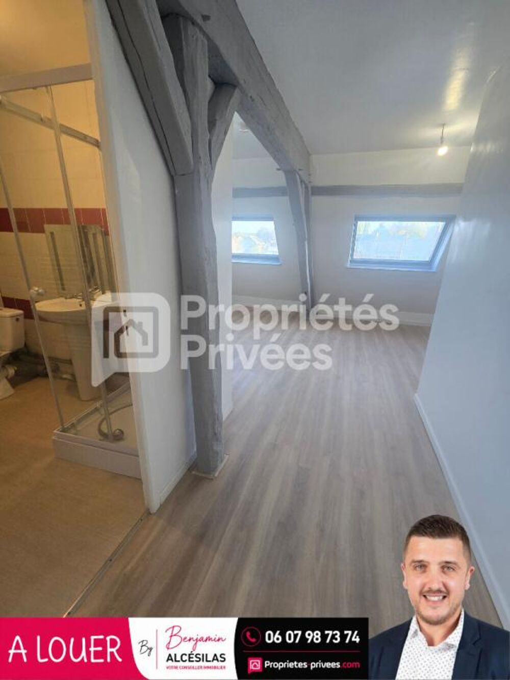 Location Appartement HIRSON ? Centre-ville ? Appartement T2 de 35 m² ? 400  charges comprises Hirson